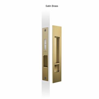 SLIDING DOOR HARDWARE SATIN BRASS