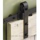 SLIDING & FOLDING DOOR TRACK BLACK