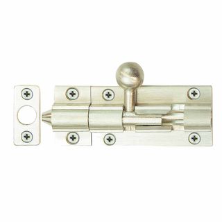 BARREL BOLTS BRUSHED NICKEL