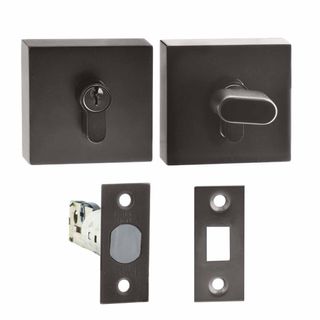 DEADBOLTS SATIN GRAPHITE