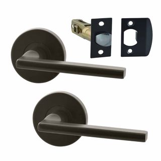 DOOR FURNITURE SATIN GRAPHITE