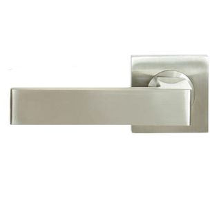 LEVER ON ROSE BRUSHED NICKEL