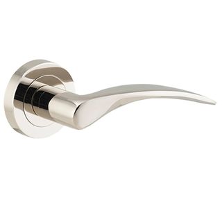 DOOR FURNITURE POLISHED NICKEL