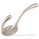 HAT-COAT & ROBE HOOKS SATIN NICKEL