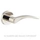 LEVER ON ROSE POLISHED NICKEL