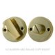 PRIVACY TURNS POLISHED BRASS
