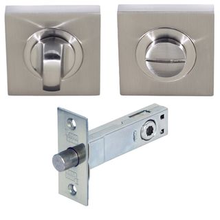 PRIVACY BOLTS BRUSHED NICKEL