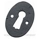 KEY HOLE ESCUTCHEONS BLACK