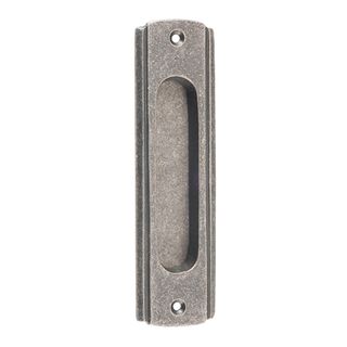 SLIDING DOOR HARDWARE RUMBLED NICKEL