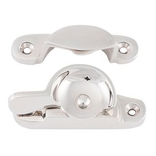 SASH WINDOW FASTENER POLISHED NICKEL