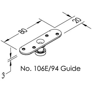 TRACK DOOR GUIDES