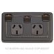 POWER SOCKET ANTIQUE COPPER