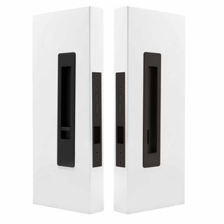 SLIDING DOOR PRIVACY SETS BLACK