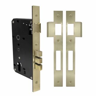 LOCKS UNLACQUERED SATIN BRASS