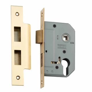 LOCKS SATIN BRASS