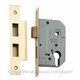 RESIDENTIAL MORTICE LOCKS SATIN BRASS