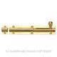 BOLTS UNLACQUERED BRASS