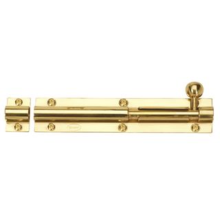 BARREL BOLTS UNLACQUERED BRASS