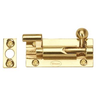 NECKED BOLTS UNLACQUERED BRASS