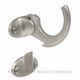 WINDOW SPUR FASTENERS BRUSHED NICKEL