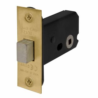 PRIVACY BOLTS MATT SATIN BRASS