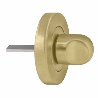 TURN KNOB ASSEMBLIES MATT SATIN BRASS