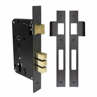 LOCKS DARK ROMAN BRASS