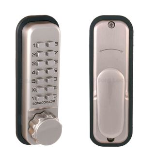 MECHANICAL DIGITAL LOCKS STAINLESS STEEL