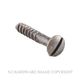 WOOD SCREWS RUMBLED NICKEL