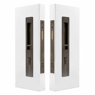 SLIDING DOOR LOCKSETS OIL RUBBED BRONZE