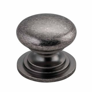 CABINET KNOBS DISTRESSED NICKEL