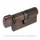 LOCK CYLINDERS ANTIQUE BRONZE