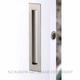 SLIDING DOOR PASSAGE SETS SATIN NICKEL