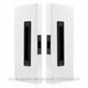 SLIDING DOOR PASSAGE SETS BLACK