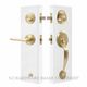 ENTRANCE GRIPSET LOCKS MATT SATIN BRASS
