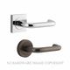 IVER OSLO LEVER ON ROSE HANDLES