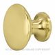 CABINET KNOBS UNLACQUERED BRASS