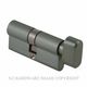 LOCK CYLINDERS SATIN GRAPHITE
