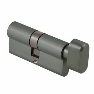 LOCK CYLINDERS SATIN GRAPHITE