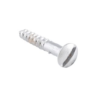 WOOD SCREWS CHROME PLATE