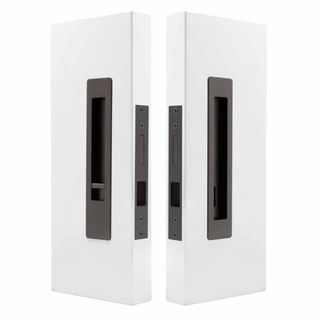 SLIDING DOOR PRIVACY SETS GRAPHITE NICKEL