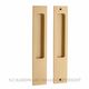 SLIDING DOOR HARDWARE BRUSHED BRASS