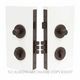 LOCK KITS COCOA BRONZE