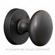 KNOB ON ROSE DARK ROMAN BRASS