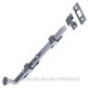 HEAVY DUTY BOLTS CHROME PLATE
