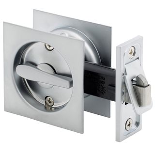 SLIDING DOOR HARDWARE SATIN PEARL