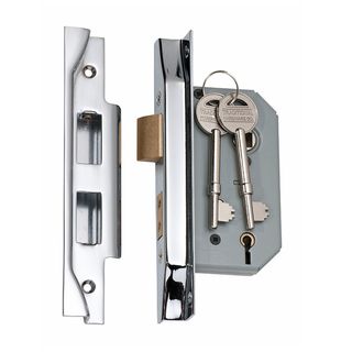 TRADCO 5 LEVER REBATED MORTICE LOCKS