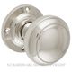 KNOB ON ROSE POLISHED NICKEL