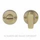 PRIVACY TURNS UNLACQUERED SATIN BRASS