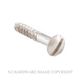 WOOD SCREWS POLISHED NICKEL